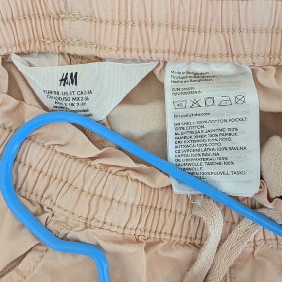 Bundle of 2 H&M Cotton Long Sleeve Girl Shirts & H&M Pants - Picture 9 of 9